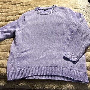 Lavender/lilac sweater, gently used, Banana Republic, size small